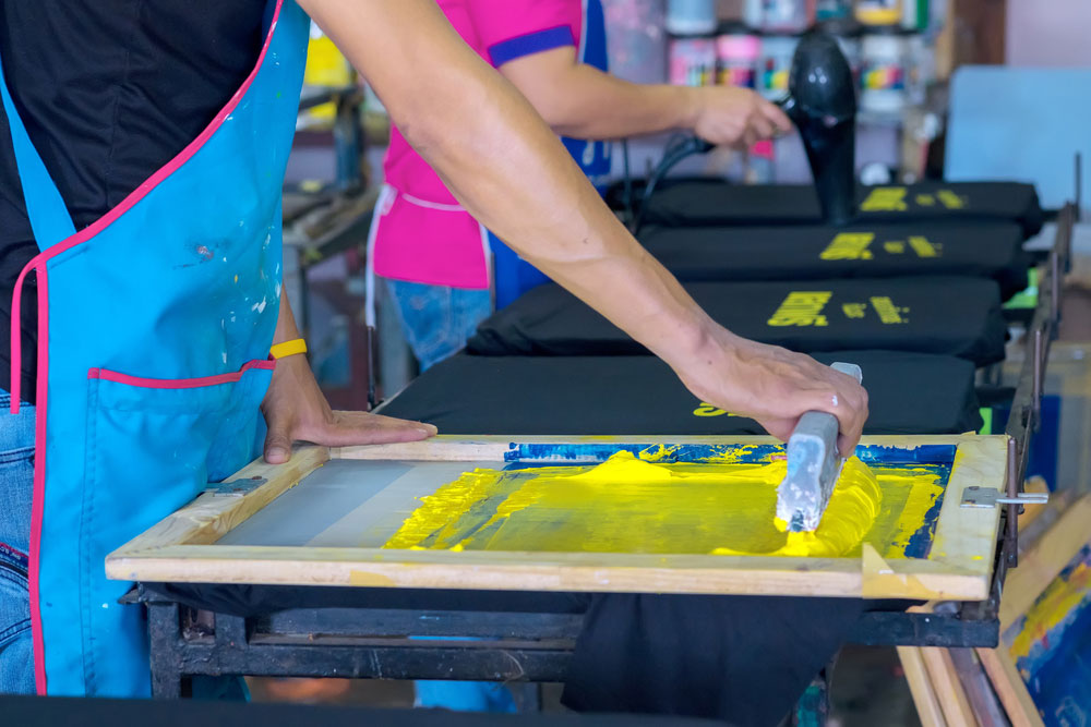 artistic silk screening